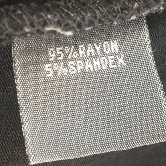 Kenneth Cole Black Faux-Wrap Top with Ruched Sleeves and Front Women's Size S - Picture 10 of 16